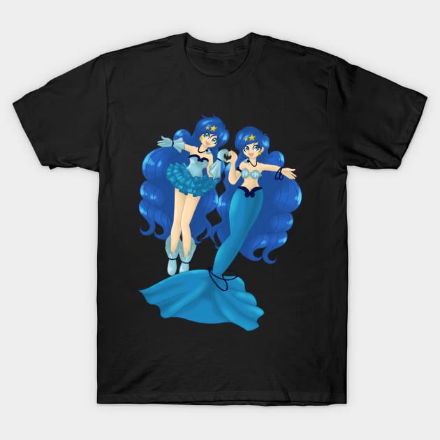 Mermaid Melody Hanon T-Shirt by Boyanton Designs